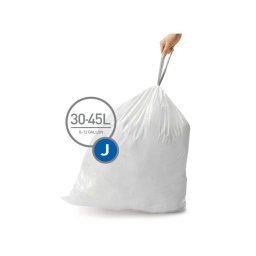 Simplehuman - Worki na śmieci 30-45 l, typ J, 60 szt CW0259