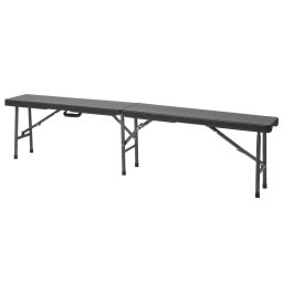Skadana czarna awka ogrodowa Vivid 180 cm