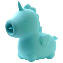 Unihorn Mount'n Peak - wibrator do łechtaczki ładowany USB - niebieski