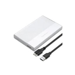 Qoltec 52278 SSD HDD 2.5" SATA USB 3.0 Srebrny