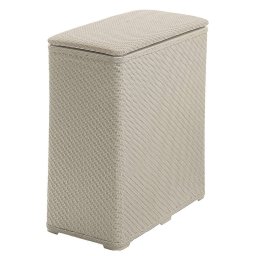 Aqualine - Kosz na bieliznę 50x55x28 cm, beżowy 203803