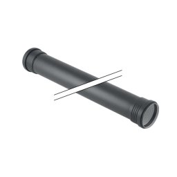 Geberit - Rura z szyjką, 100 cm 390.311.14.1