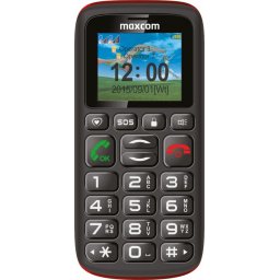 Maxcom Telefon MM428L BB POLIPHONE/duże przyciski
