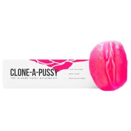 Clone-a-Pussy HOT Pink - zestaw do kopiowania waginy - różowy