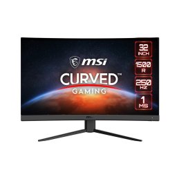MSI Monitor G32C4X 31,5 cali/LED/FHD/Curve/250Hz/Black