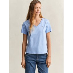 Gant T-shirt damski Kobiety Dżersej niebieski, XXL