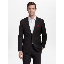 Finshley & Harding London kurtka modułowa - Brixdon Mężczyźni Slim Fit czarny, 98