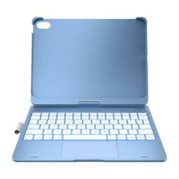 Typecase Flexbook Touch z klawiaturą do iPad 11" (A16) 2025 / iPad 10.9" 2022 Jasno niebieski