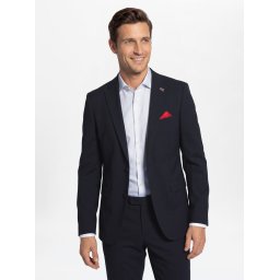 Finshley & Harding London kurtka modułowa - Brixdon Mężczyźni Slim Fit niebieski, 23