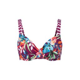 Venice Beach Góra od bikinigo Kobiety lila|wielokolorowy, 44E