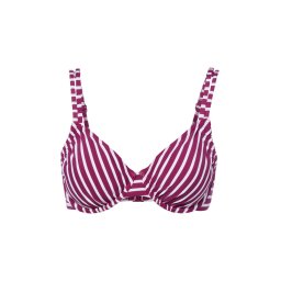 Venice Beach Góra od bikinigo Kobiety lila|biały, 44C