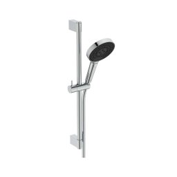 Ideal Standard Idealrain Solos - Zestaw słuchawki prysznicowej, drążka i węża, 3 strumienie, EcoFlow, chrom A7897AA