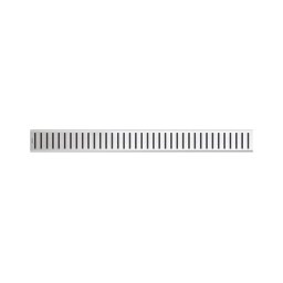 Alca - Kratka do wpustu liniowego 55 cm, matowa stal nierdzewna PURE-550M