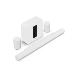 Sonos ARC Ultra Wi-Fi Bluetooth AirPlay Dolby Atmos + Głośniki Sonos Era 100 + Subwoofer Sonos SUB Gen4 Biały