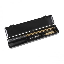 Wycior do wiatrówki 4,5mm - komplet szczotek + pudełko