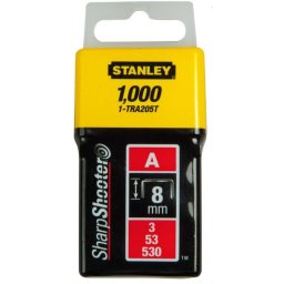 Stanley Akcesoria - Zszywki typu A, 8 mm, 1000 szt. 1-TRA205T