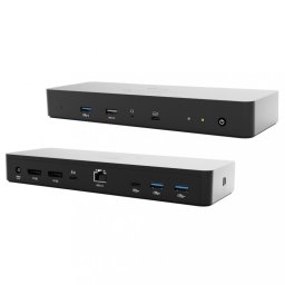 i-tec Stacja dokująca Thunderbolt 4 Intelligent Dual Display Power Delivery 90W 2x DP Video TB AUDIO LAN USB-A 10Gbps USB-C 10 Gbps Kensington lock