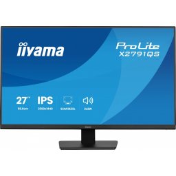 IIYAMA Monitor 27 cali X2791QS-B1 IPS, QHD, 120Hz, HDMI, DP, 2xUSB, 1500:1, 350cd, 2x2W, cienka ramka z 4 stron