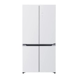 MPM SBS 503-SSI-19/D Pełny No Frost 190cm Komora świeżości Białe szkło