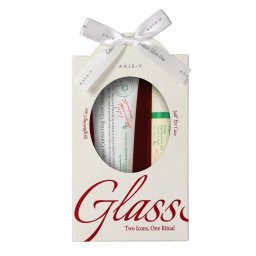 Axis-Y Glass Skin Duo Dark Spot Correcting Glow Serum serum do twarzy 50ml + Vegan Collagen Eye Serum serum pod oczy 10ml