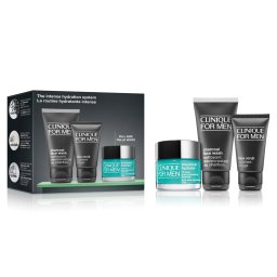 Clinique For Men Maximum Hydrator krem do twarzy 50ml + peeling do twarzy 30ml + Ĺźel do mycia twarzy 50ml