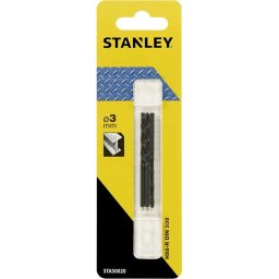 Stanley Akcesoria - Zestaw wierteł do metalu 3x61 mm, 3 szt. STA50020-QZ