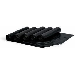 B2B Partner Worki na śmieci 30 litrów, 500 x 600 mm, HDPE, 7 mikronów, 60 x 50 szt., czarny