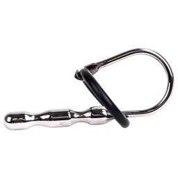 Kiotos - stalowy dilator z silikonowymi pierścieniami (8 cm)