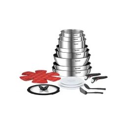 Tefal Ingenio Emotion L897SJ04 Indukcja Stal nierdzewna 20 elementów
