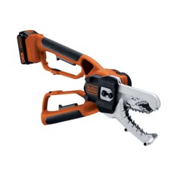 BLACK+DECKER Technika ogrodowa - AKU pilarka łańcuchowa do gałęzi 18 V, 1x akumulator 2,0 Ah Li-ion, ładowarka GKC1000L-QW