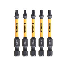 DeWALT - Zestaw bitów T15, 5 szt. DT7394T