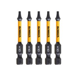 DeWALT Akcesoria - Zestaw bitów T10, 5 szt. DT7393T
