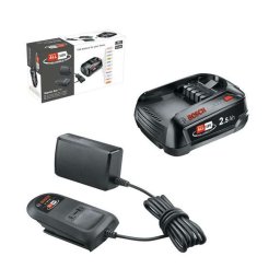 Bosch - Zestaw ładowarki 2A i 1x akumulator 18 V Li-Ion 2,5 Ah 1600A02625