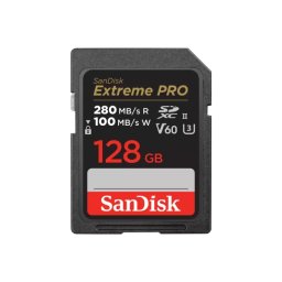 SANDISK Extreme PRO SDXC 128GB 280/90 V60