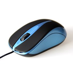 Media-Tech Mysz optyczna PLANO MT1091B (Niebieski)