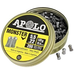 Śrut Apolo Monster 5.5 mm, 200 szt. 1.65g/25.4gr 19931
