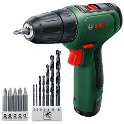 Bosch Narzędzia - Wiertarko-wkrętarka akumulatorowa 12 V, 2x akumulator 1,5 Ah, ładowarka 06039D3007