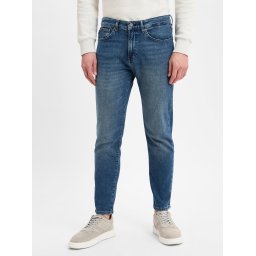 BOSS Orange Męskie jeansy slim taper - 732461 Mężczyźni Bawełna niebieski, 33-32