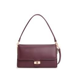 Tommy Hilfiger Damska torba na ramię Kobiety Sztuczna skóra czerwony, ONE SIZE