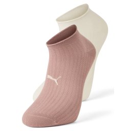 Puma Damskie skarpetki do trampek w 2-paku Kobiety lila|beżowy, 35-38