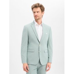 Finshley & Harding Męska kurtka modułowa - Steven Mężczyźni Modern Fit zielony, 28
