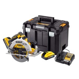 DeWALT Narzędzia - Akumulatorowa piła tarczowa 18 V, 2 akumulatory 5,0 Ah DCS573H2T