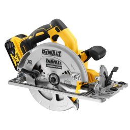 DeWALT - 18V AKU piła tarczowa, 2x akumulator 5,0 Ah XR, ładowarka DCS572P2