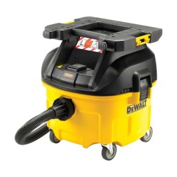 DeWALT - Odkurzacz przemysłowy 1400 W, pojemność 30 l, adapter TSTACK DWV901LT