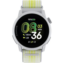 COROS Pace 4 Biały nylonowy ultralekki smartwatch sportowy AMOLED GPS WPACE4.N-WHT ★ AUTORYZOWANY SKLEP | Raty 0% | PayPo | ZWROT DO 365 DNI • POLECANA OFERTA ✓