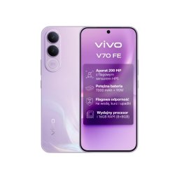 vivo V70 FE 5GB 8/256GB 6,83" 120Hz 200Mpix Fioletowy
