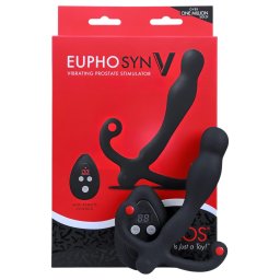 Aneros Eupho Syn V - wibrator prostaty z pilotem (czarny)