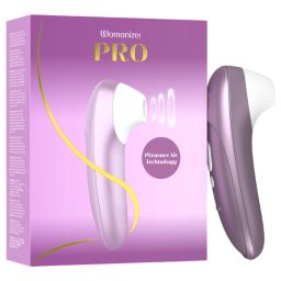Womanizer Pro - stymulator łechtaczki z falami powietrza (fioletowy)