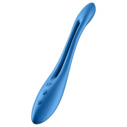 Satisfyer Elastic Game - wibrator dla par, akumulatorowy, elastyczny (niebieski)