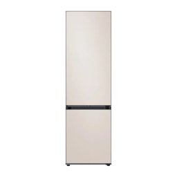 Samsung Bespoke RB38C7B6A39/EF Funkcje AI Pełny No Frost 203cm Zdalne sterowanie Beżowe szkło